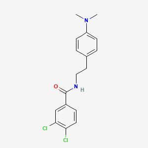 3,4-dichloro-N-{2-[4-(dimethylamino)phenyl]ethyl}benzamide - 953170-00-8