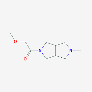 2-methoxy-1-{5-methyl-octahydropyrrolo[3,4-c]pyrrol-2-yl}ethan-1-one - 2034454-23-2