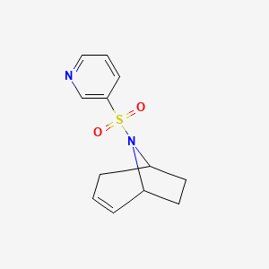 8-(pyridine-3-sulfonyl)-8-azabicyclo[3.2.1]oct-2-ene - 1797182-50-3