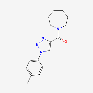 1-[1-(4-methylphenyl)-1H-1,2,3-triazole-4-carbonyl]azepane - 951597-93-6