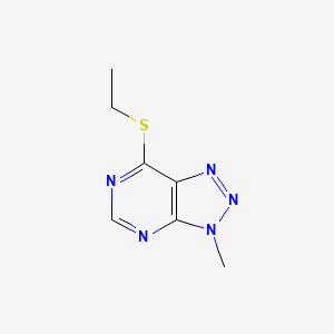 7-(ethylsulfanyl)-3-methyl-3H-[1,2,3]triazolo[4,5-d]pyrimidine - 1058433-37-6