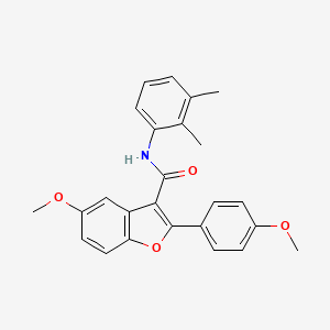 N-(2,3-dimethylphenyl)-5-methoxy-2-(4-methoxyphenyl)-1-benzofuran-3-carboxamide - 929451-89-8