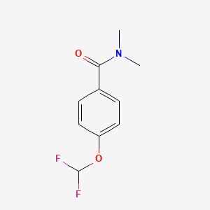 4-(difluoromethoxy)-N,N-dimethylbenzamide - 1378312-90-3