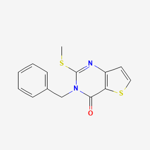 3-benzyl-2-(methylsulfanyl)-3H,4H-thieno[3,2-d]pyrimidin-4-one - 440323-72-8