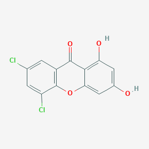5,7-dichloro-1,3-dihydroxy-9H-xanthen-9-one - 1092332-61-0