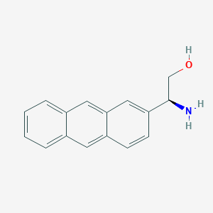 (2S)-2-Amino-2-(2-anthryl)ethan-1-OL - 1213581-06-6