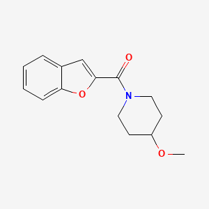 1-(1-benzofuran-2-carbonyl)-4-methoxypiperidine - 1211794-15-8