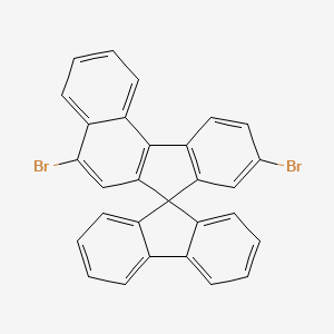 5,9-Dibromospiro[benzo[c]fluorene-7,9'-fluorene] - 1242570-65-5