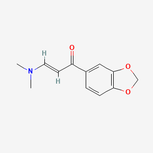 (2E)-1-(1,3-benzodioxol-5-yl)-3-(dimethylamino)prop-2-en-1-one - 154257-92-8