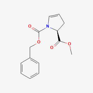 1-Benzyl 2-methyl (2s)-2,3-dihydro-1h-pyrrole-1,2-dicarboxylate - 856781-81-2