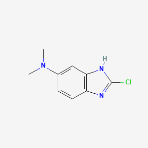 2-chloro-N,N-dimethyl-3H-benzimidazol-5-amine - 1467571-05-6