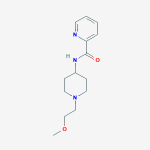 N-[1-(2-methoxyethyl)piperidin-4-yl]pyridine-2-carboxamide - 1421523-65-0