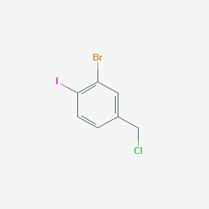 2-bromo-4-(chloromethyl)-1-iodobenzene - 940077-24-7