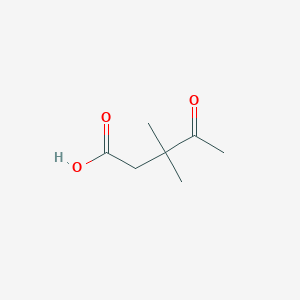 3,3-dimethyl-4-oxopentanoic acid - 23461-67-8