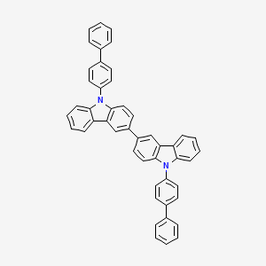 9,9'-bis([1,1'-biphenyl]-4-yl)-3,3'-bi-9H-carbazole - 57102-51-9