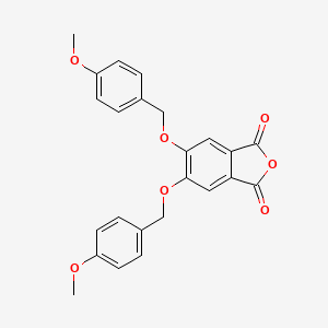 5,6-Bis((4-methoxybenzyl)oxy)isobenzofuran-1,3-dione - 1609071-04-6