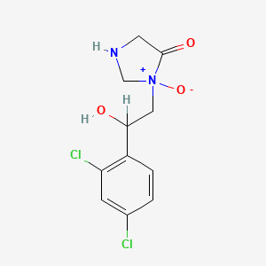 3-(2-(2,4-Dichlorophenyl)-2-hydroxyethyl)-3,4-imidazolidinedione - 71162-56-6