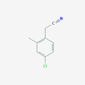 2-(4-chloro-2-methylphenyl)acetonitrile - 16470-10-3