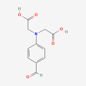 2-[(carboxymethyl)(4-formylphenyl)amino]acetic acid - 41426-86-2