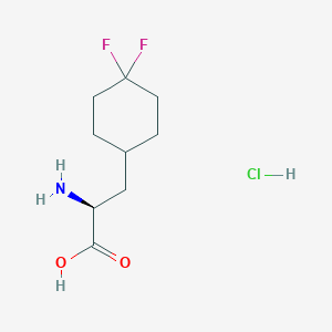 (2S)-2-amino-3-(4,4-difluorocyclohexyl)propanoic acid hydrochloride - 2306254-36-2