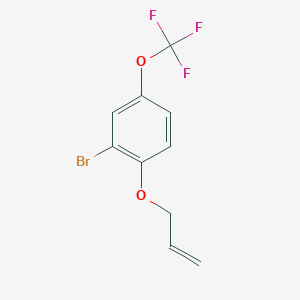 1-Allyloxy-2-bromo-4-trifluoromethoxy-benzene - 200956-16-7
