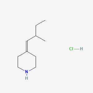 4-(2-methylbutylidene)piperidinehydrochloride - 2839138-45-1
