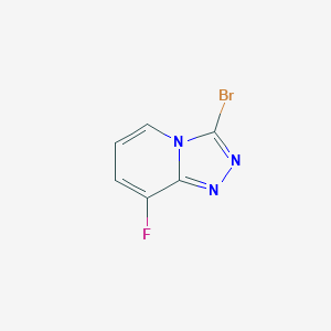 3-bromo-8-fluoro-[1,2,4]triazolo[4,3-a]pyridine - 1784343-99-2