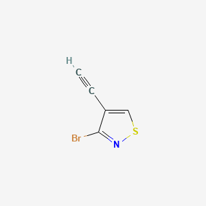 3-bromo-4-ethynyl-1,2-thiazole - 2803865-25-8