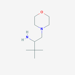 3,3-dimethyl-1-(morpholin-4-yl)butan-2-amine - 953719-71-6
