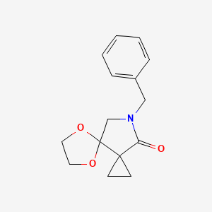 10-Benzyl-5,8-dioxa-10-azadispiro[2.0.44.33]undecan-11-one - 147011-42-5