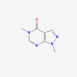 1,5-Dimethyl-1,5-dihydro-4H-pyrazolo[3,4-d]pyrimidin-4-one - 5334-54-3