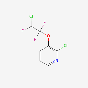2-chloro-3-(2-chloro-1,1,2-trifluoroethoxy)pyridine - 2803865-23-6
