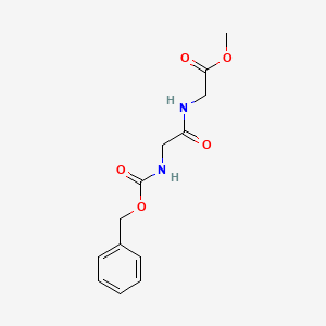 Methyl 2-(2-{[(benzyloxy)carbonyl]amino}acetamido)acetate - 13437-63-3