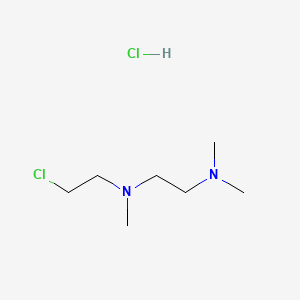 (2-chloroethyl)[2-(dimethylamino)ethyl]methylamine hydrochloride - 135794-71-7