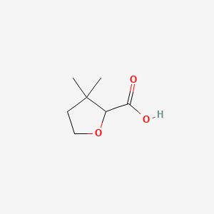 3,3-dimethyloxolane-2-carboxylicacid - 2168714-58-5