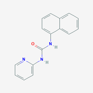 1-Naphthalen-1-yl-3-pyridin-2-ylurea - 13256-91-2