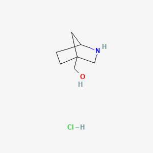{2-azabicyclo[2.2.1]heptan-4-yl}methanol hydrochloride - 2866334-13-4