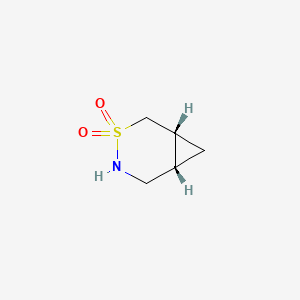 rac-(1R,6S)-3lambda6-thia-4-azabicyclo[4.1.0]heptane-3,3-dione,cis - 2866318-82-1