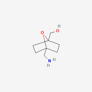 [4-(aminomethyl)-7-oxabicyclo[2.2.1]heptan-1-yl]methanol - 2866307-74-4