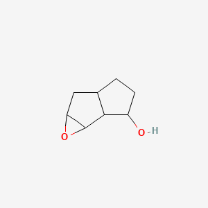 3-oxatricyclo[4.3.0.0,2,4]nonan-9-ol, Mixture of diastereomers - 70870-82-5