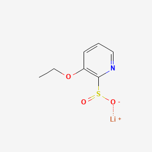 lithium(1+) ion 3-ethoxypyridine-2-sulfinate - 2219373-74-5
