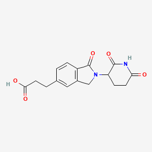 3-[2-(2,6-dioxopiperidin-3-yl)-1-oxo-2,3-dihydro-1H-isoindol-5-yl]propanoic acid - 2703760-58-9