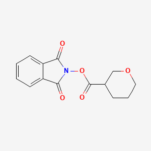 1,3-dioxo-2,3-dihydro-1H-isoindol-2-yloxane-3-carboxylate - 2248287-53-6