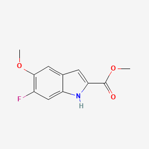 methyl 6-fluoro-5-methoxy-1H-indole-2-carboxylate - 2104488-79-9