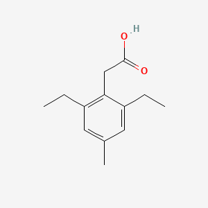2-(2,6-diethyl-4-methylphenyl)acetic acid - 886230-72-4