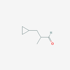 3-cyclopropyl-2-methylpropanal - 1024119-22-9