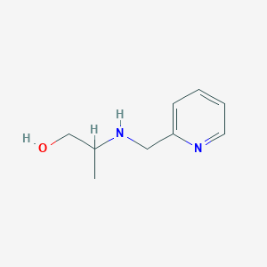 2-[(Pyridin-2-ylmethyl)amino]propan-1-ol - 797026-88-1