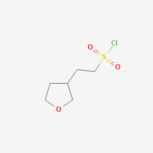 2-(oxolan-3-yl)ethane-1-sulfonyl chloride - 1782741-95-0