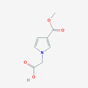 2-[3-(methoxycarbonyl)-1H-pyrrol-1-yl]acetic acid - 1561780-39-9