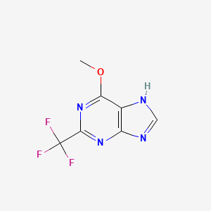 6-methoxy-2-(trifluoromethyl)-9H-purine - 658707-77-8
